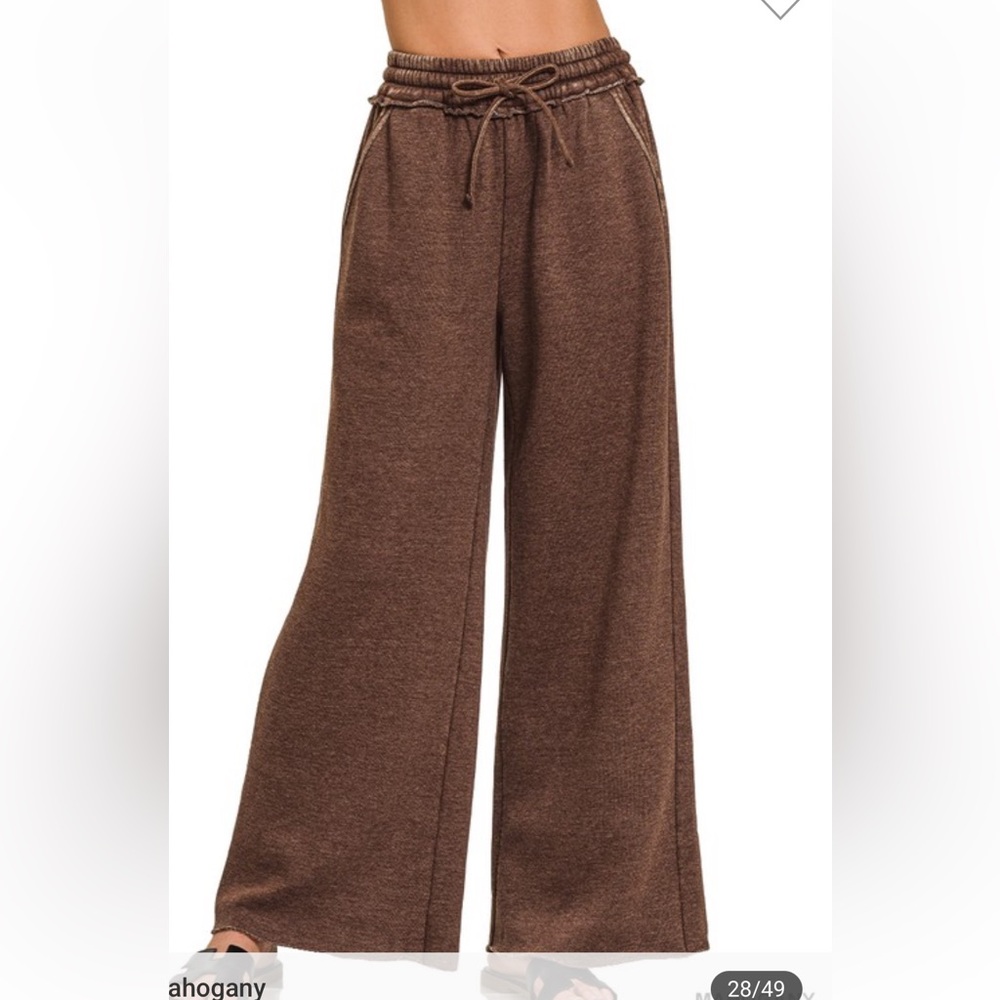 Cute Acid Washed Pants